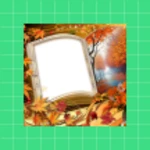 fall photo frame android application logo